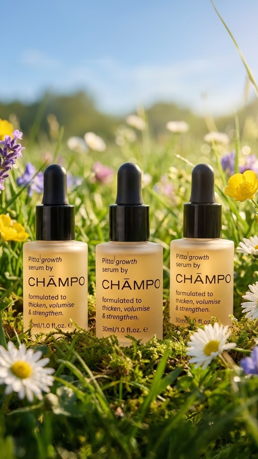 Chāmpo Haircare Facebook ad