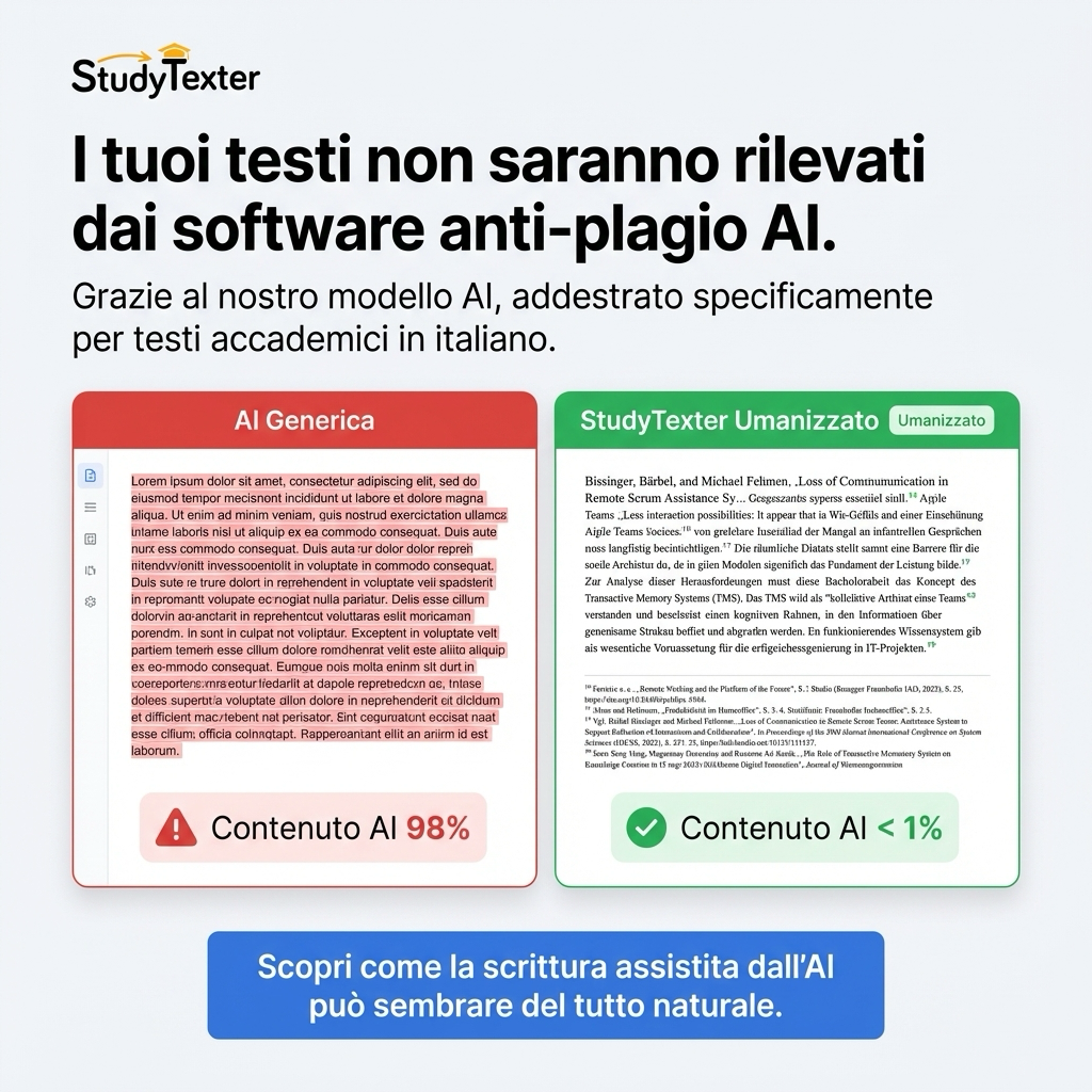 StudyTexter.com Facebook ad: Fonti reali e verificate: Springer, JSTOR e molte altre