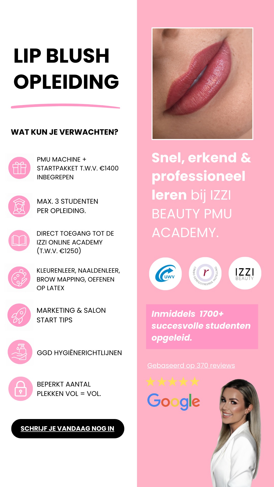 IZZI Brows Facebook ad
