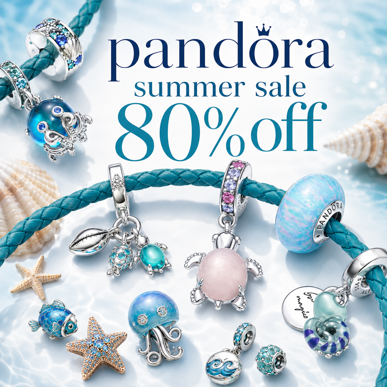 Pandσra & Charm Facebook ad from May 18, 2026