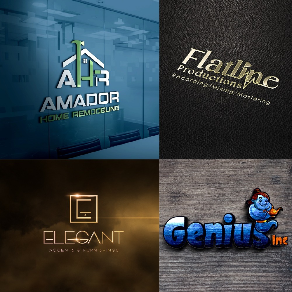 Logo Orbit Facebook ad: Online Custom Logo Design Services