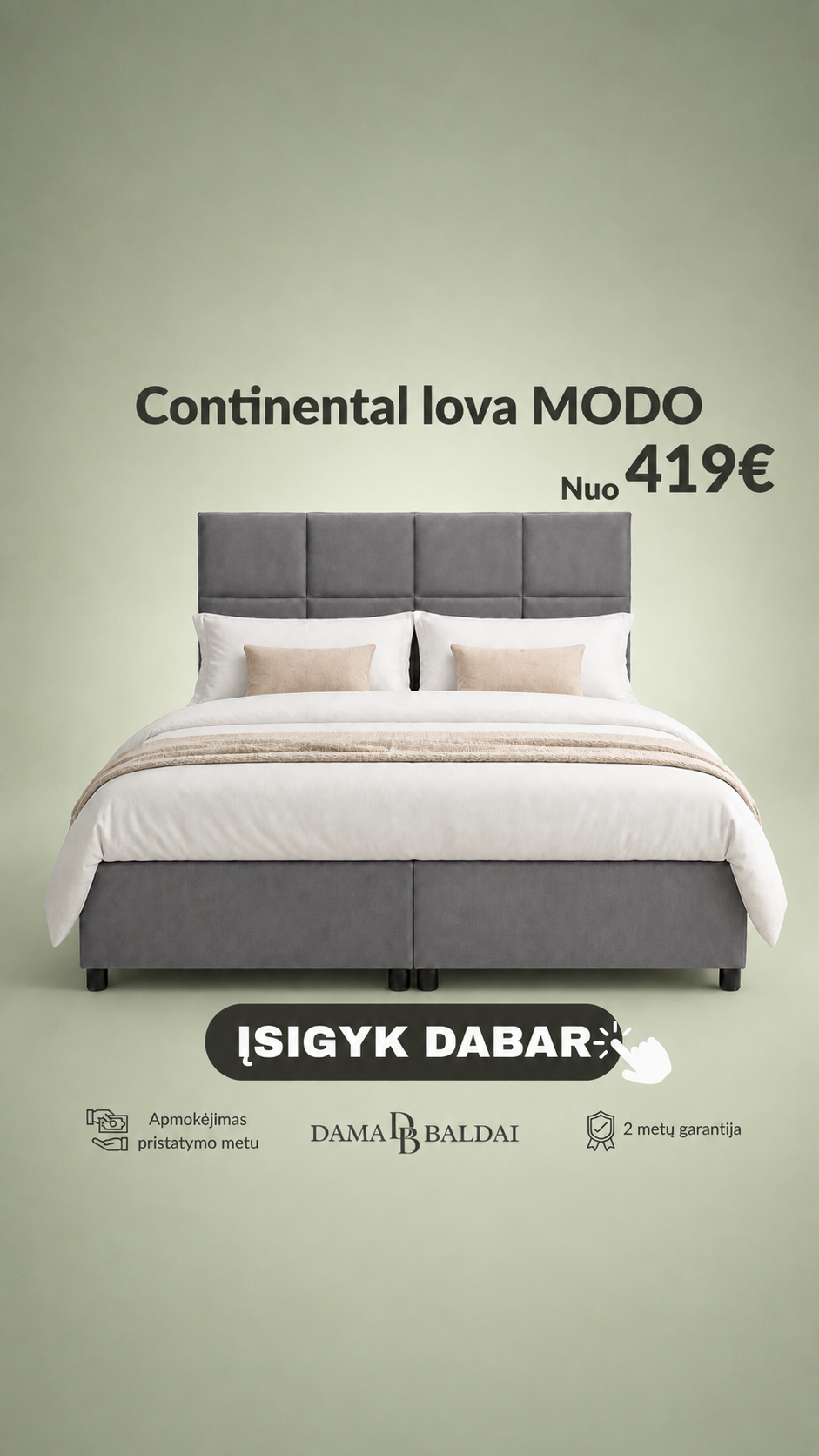 DamaBaldai Facebook ad