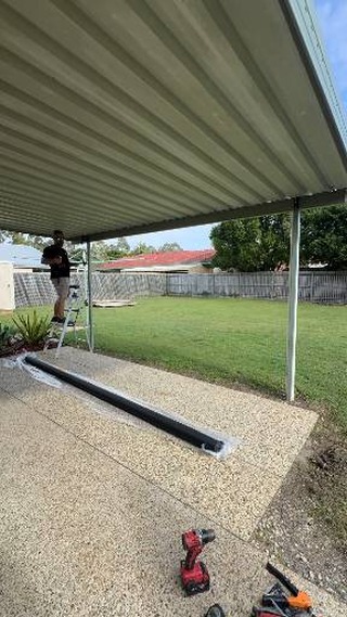 Qld Shade Facebook ad: QLD Shade outdoor blinds, made for Brisbane homes.