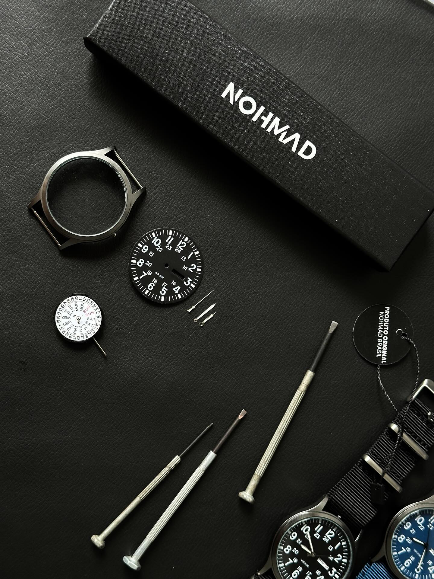 Nohmad Brasil Facebook ad: VANGUARD CALENDAR PRETO MIDNIGHT