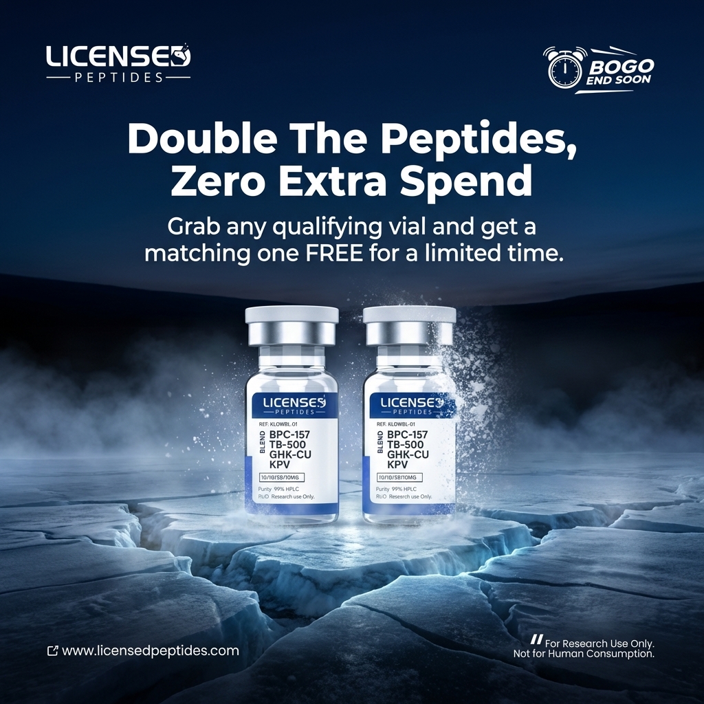 LicensedPeptides Facebook ad
