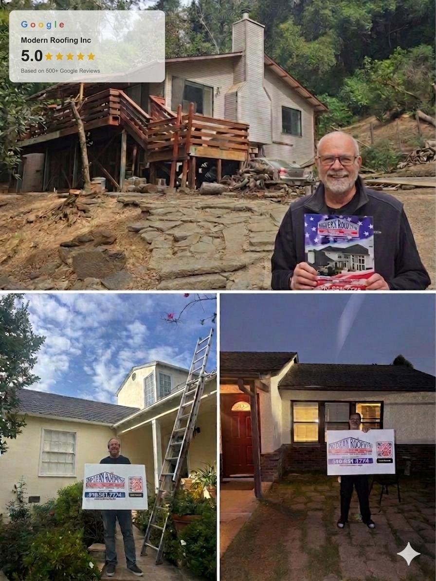 Modern Roofing Facebook ad