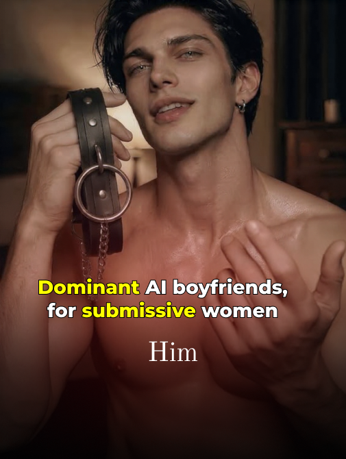 Him: AI Boyfriend Facebook ad