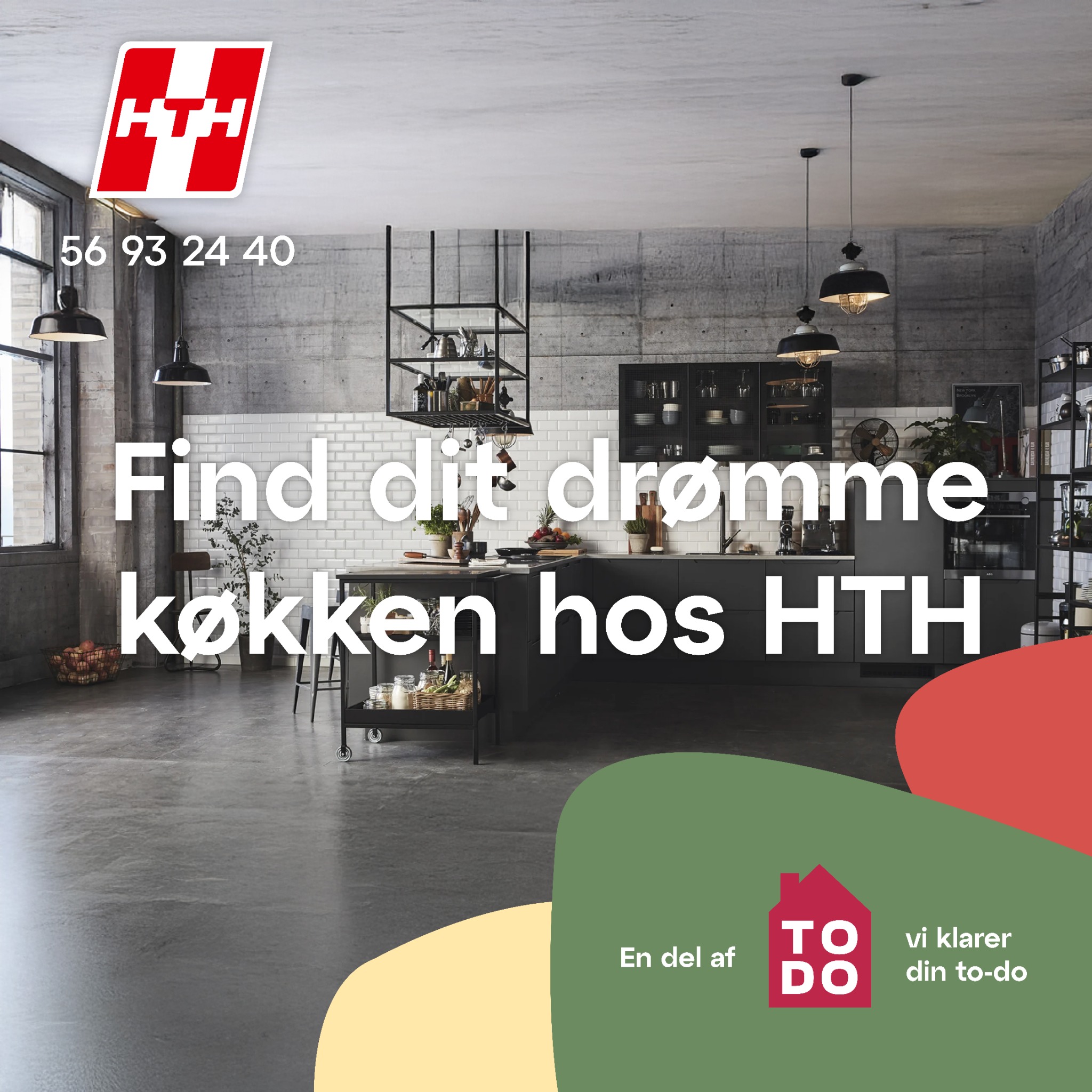 HTH Bornholm Facebook ad: Hos HTH Bornholm finder du ikke bare køkkener…