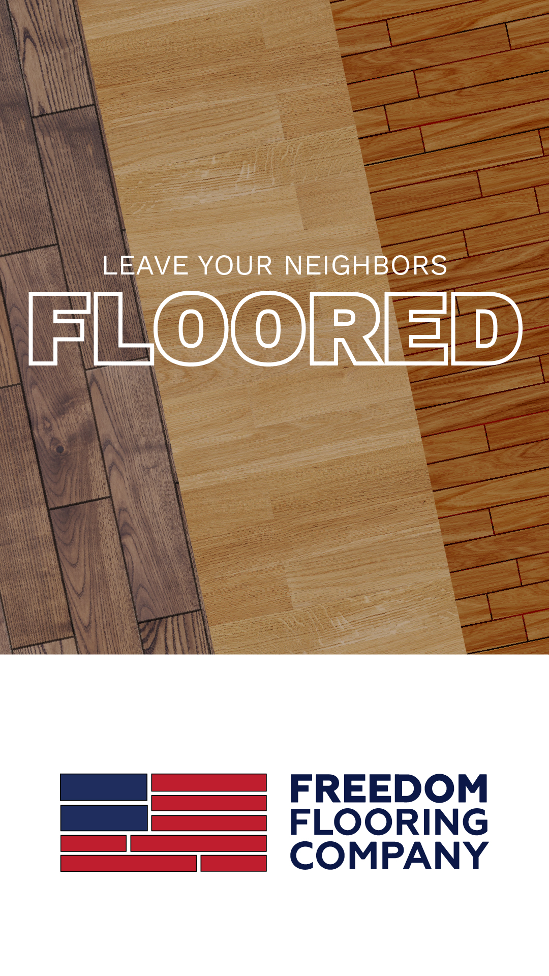 Freedom Flooring Company Facebook ad
