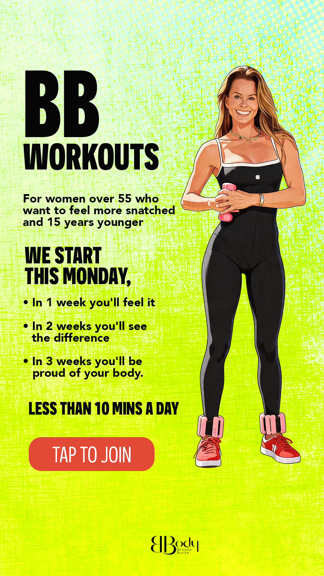 Brooke Burke Facebook ad: Challenge Starts in 2 Days - Take the Quiz