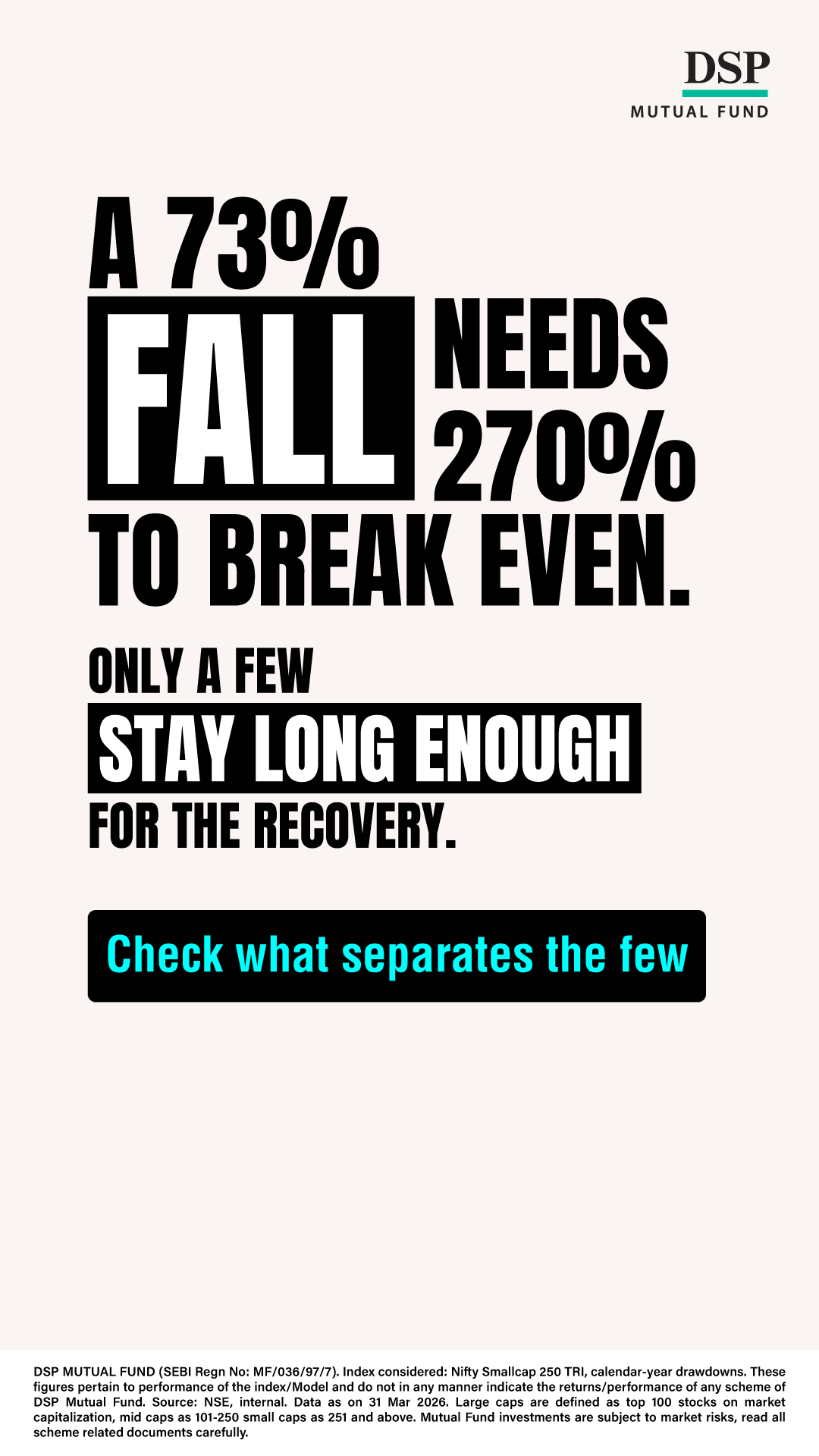 DSP Mutual Fund Facebook ad