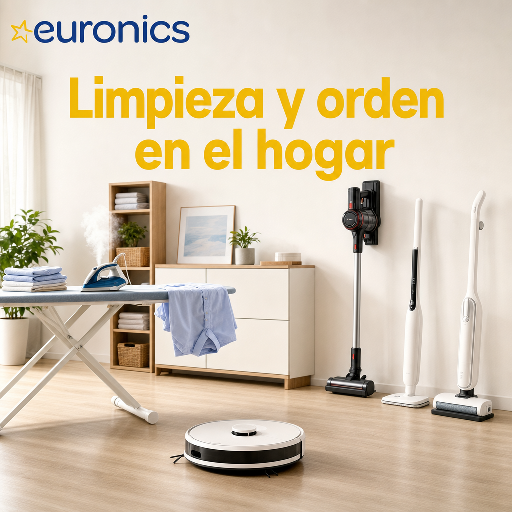 Euronics España Facebook ad: Orden y limpieza en tu hogar