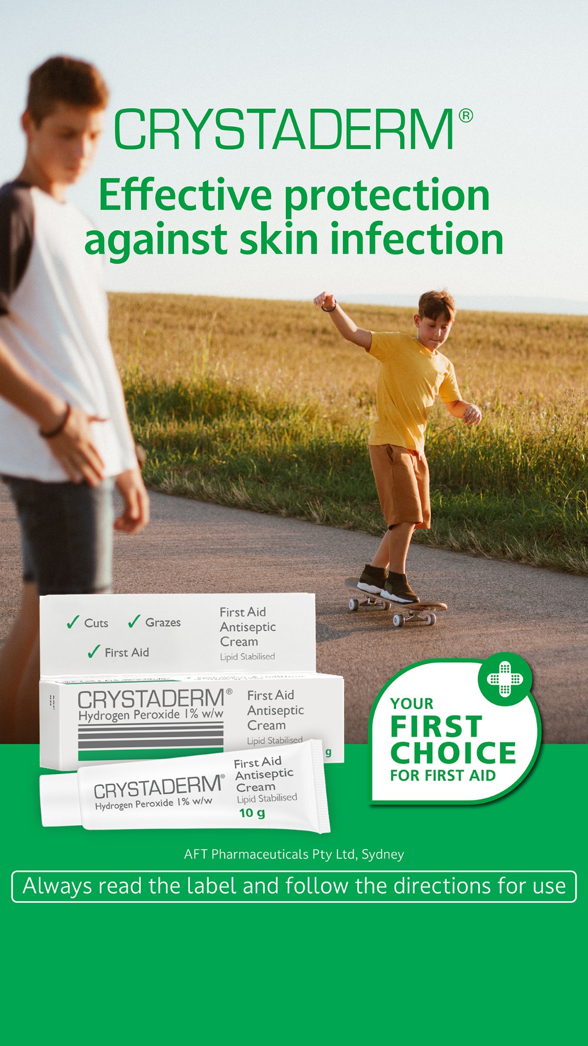 AFT Pharmaceuticals Facebook ad