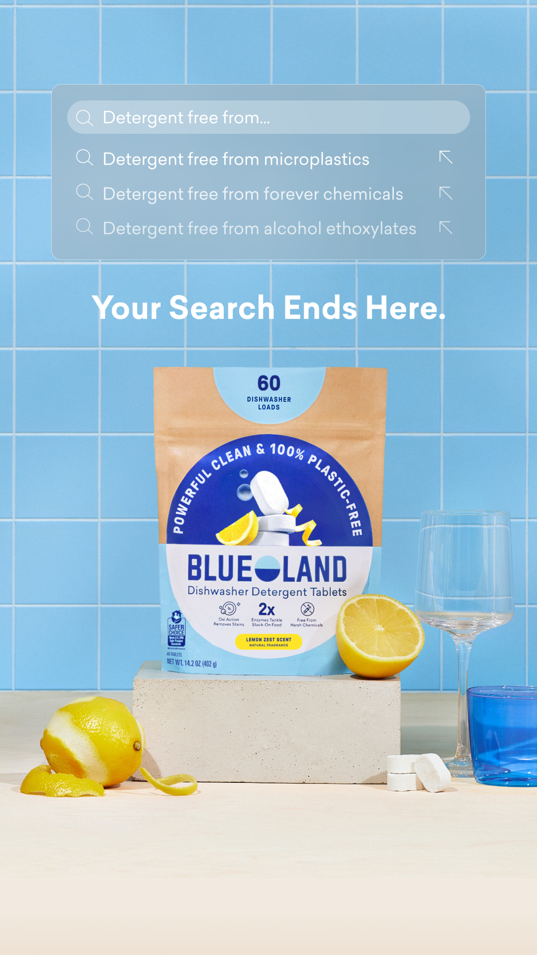 Blueland Facebook ad