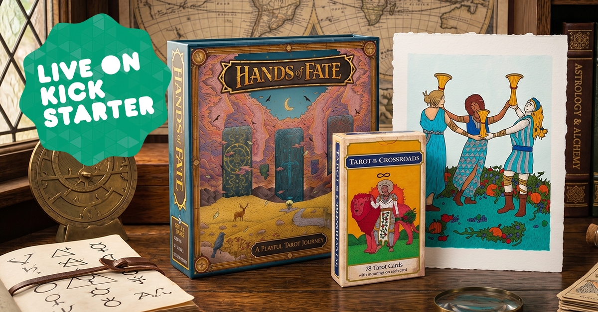 Best Crowdfunding Projects Facebook ad: A Tarot Journey Shaped by Real Meanings.