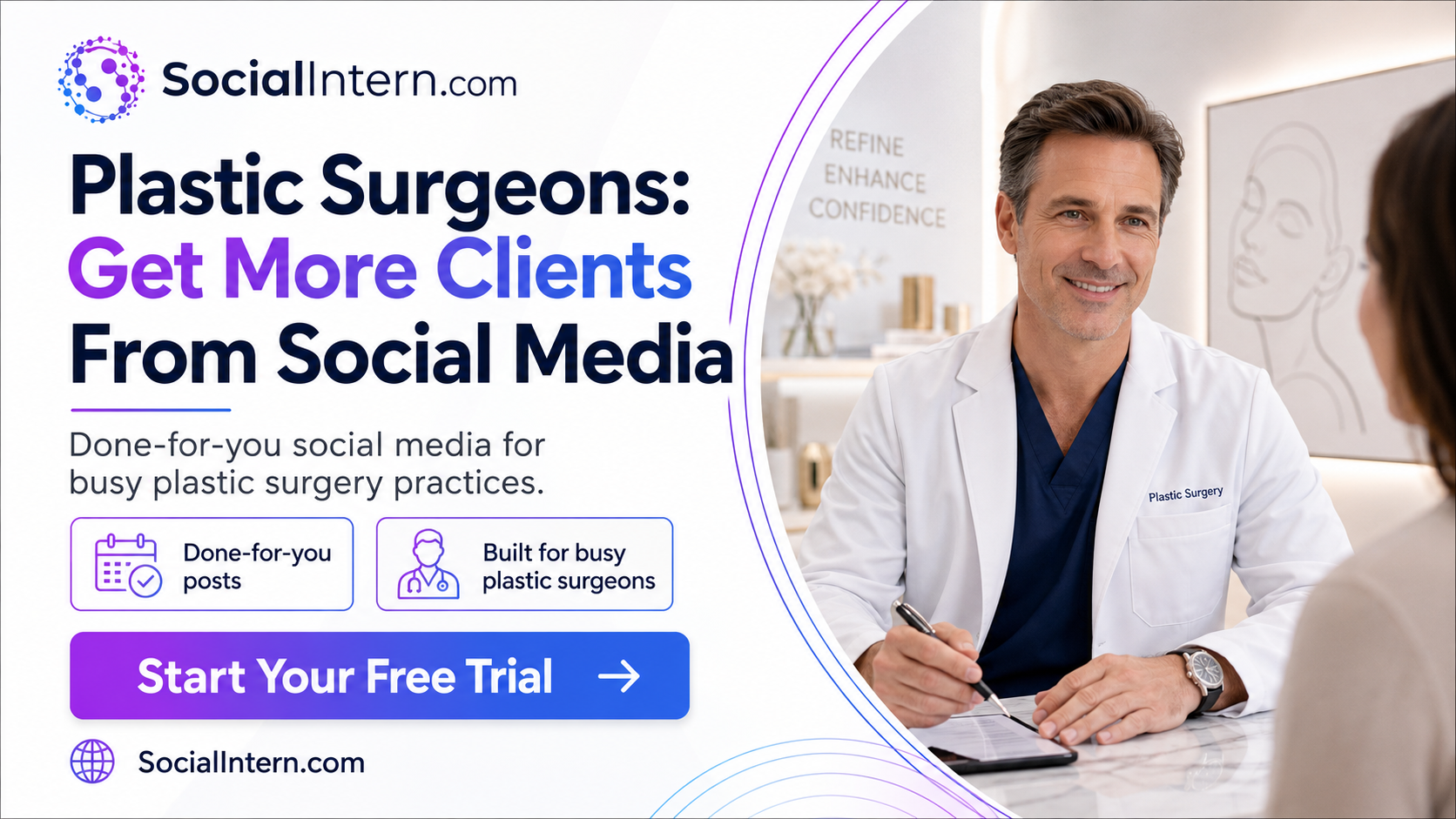 Social Intern Facebook ad