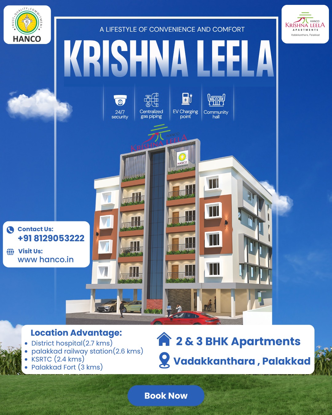 Hanco Property Developers Pvt Ltd Facebook ad