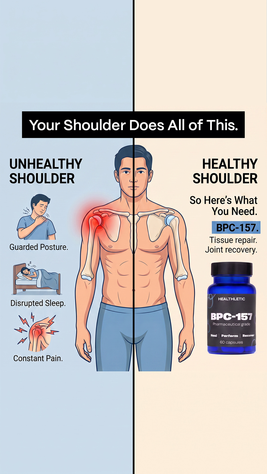 Healthletic US News Facebook ad
