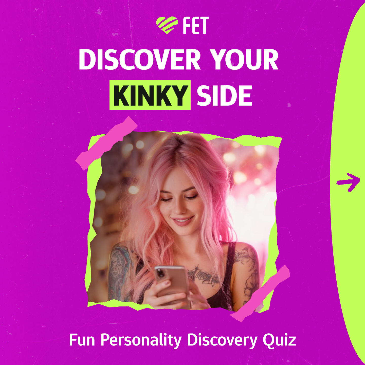 Fetuniverse - by FETApp Facebook ad: FET: Kinky BDSM Dating App