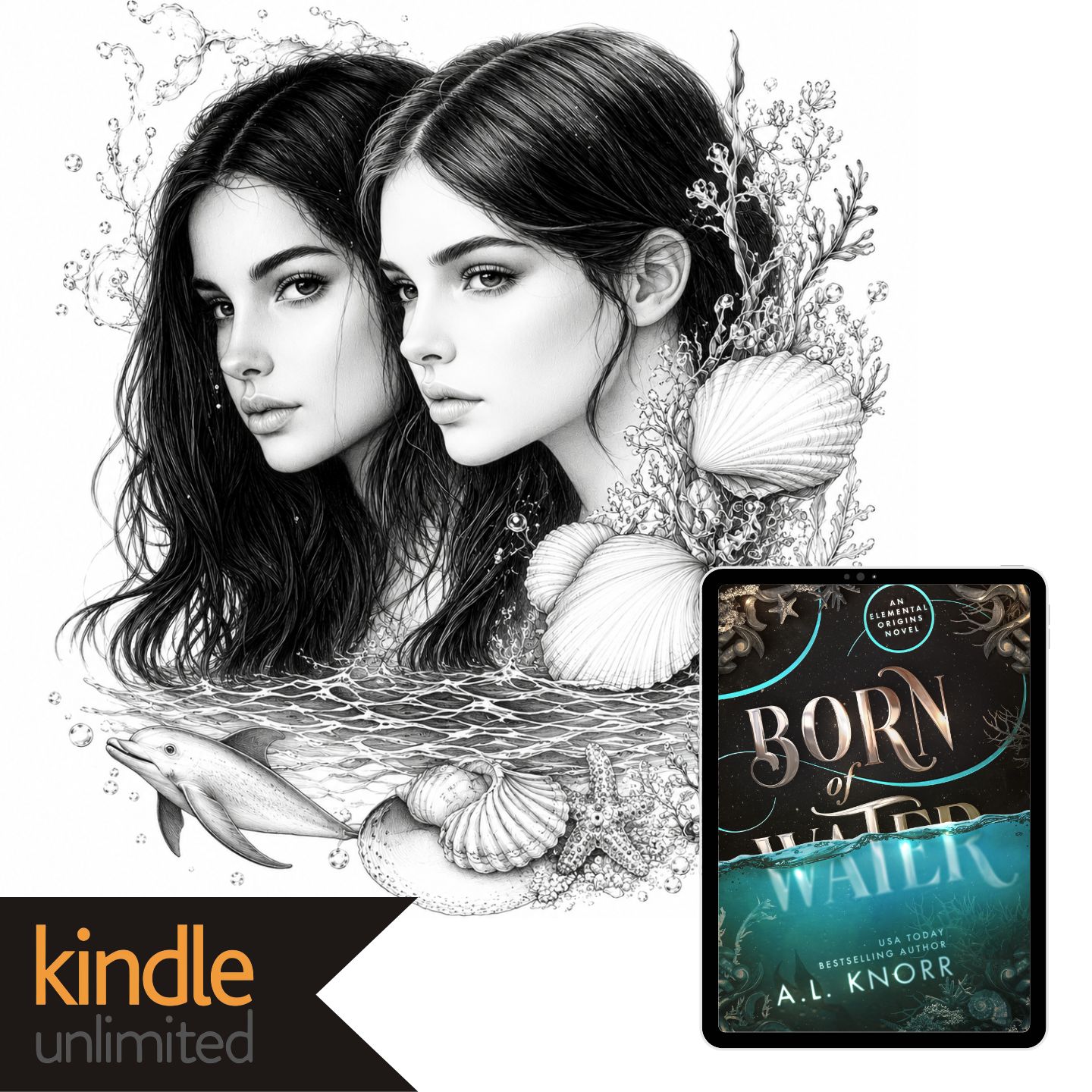 A.L. Knorr, Fantasy Author Facebook ad