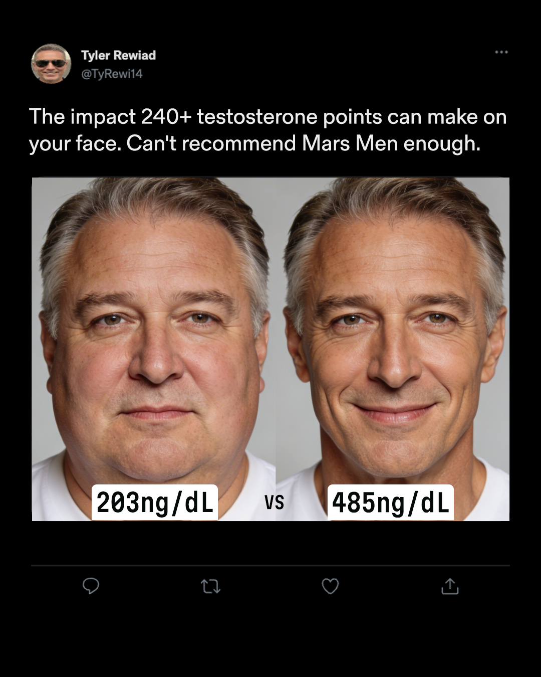 Mars Men Facebook ad