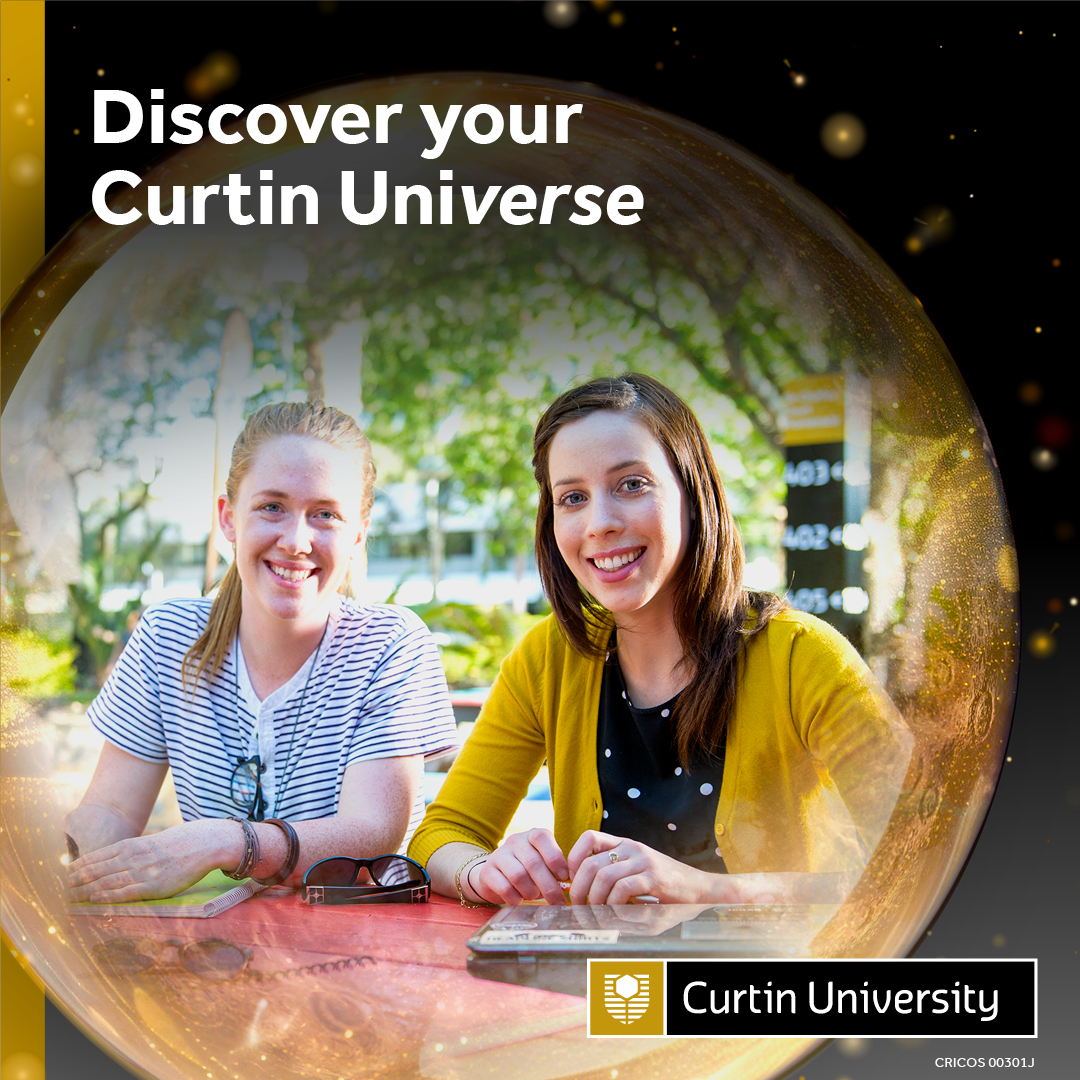 Curtin University Facebook ad