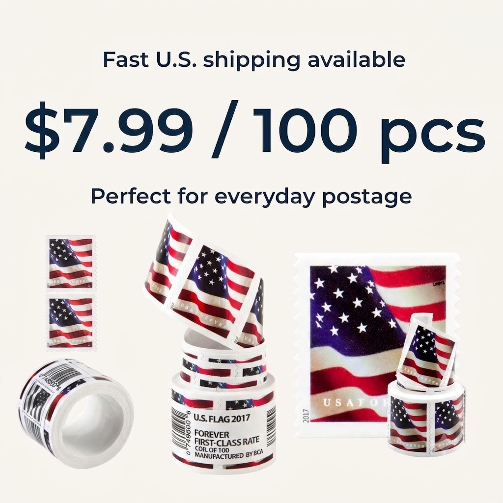 Ryan Wade Bailey Facebook ad: Get 100 U.S. Stamps for Just $7.99