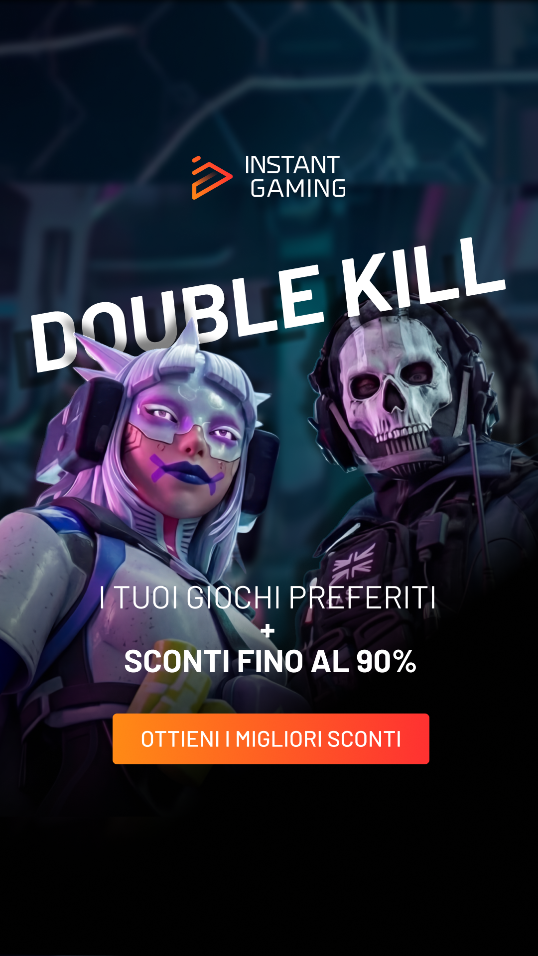 Instant Gaming Facebook ad