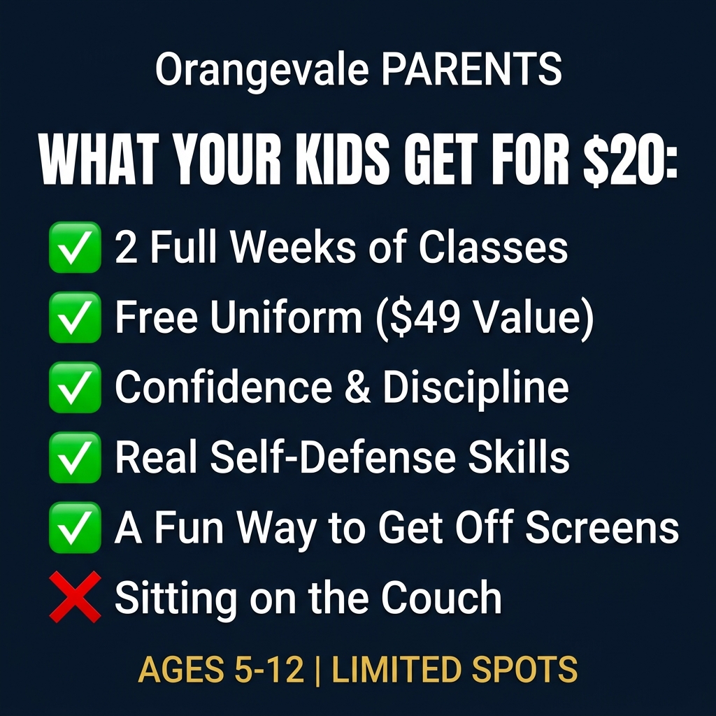 Orangevale Academy - Family Taekwondo Facebook ad
