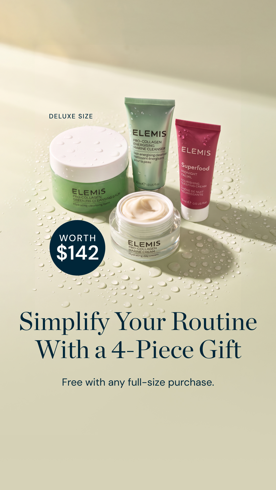 Elemis Facebook ad