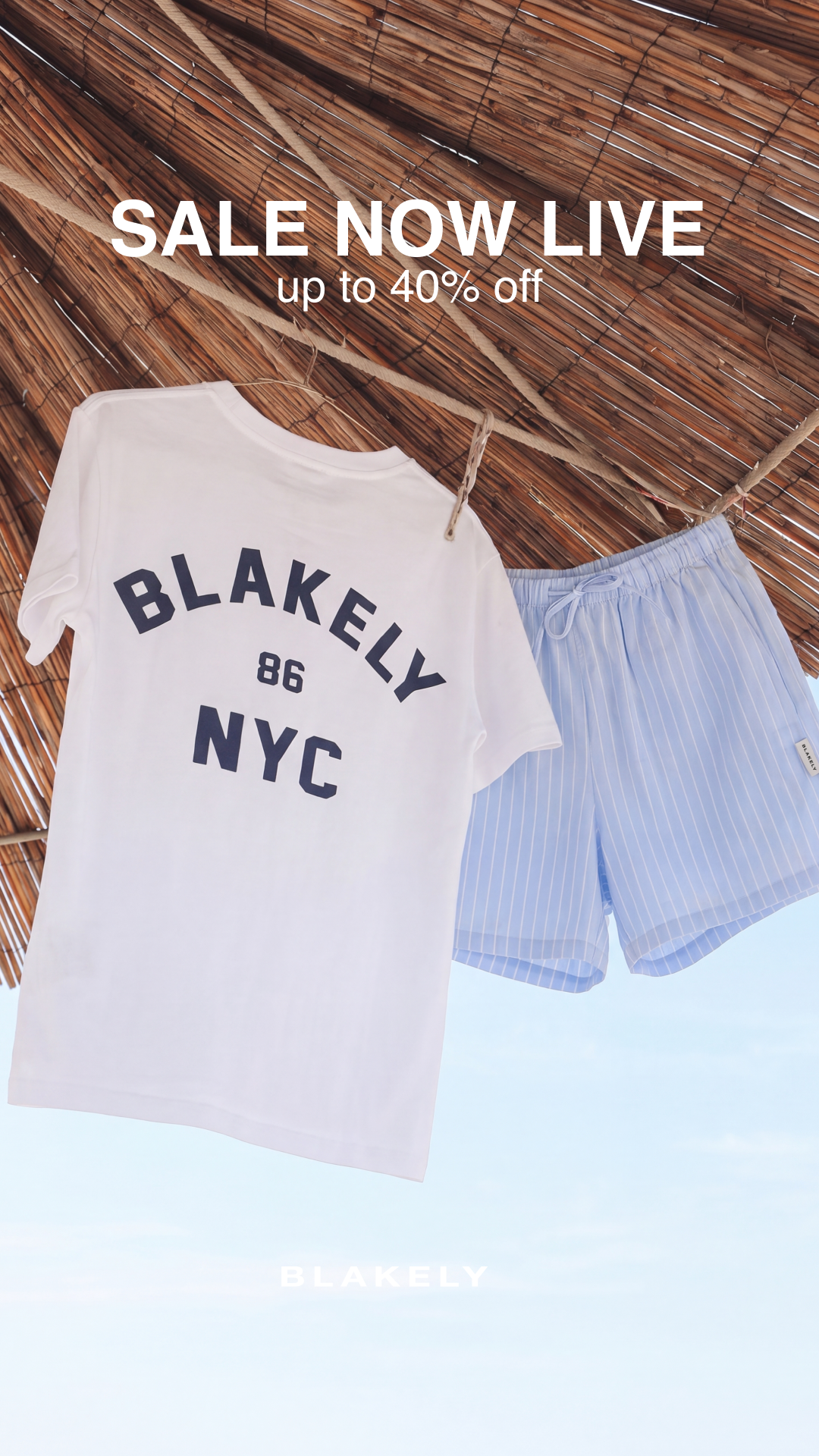 Blakely Clothing Co. Facebook ad