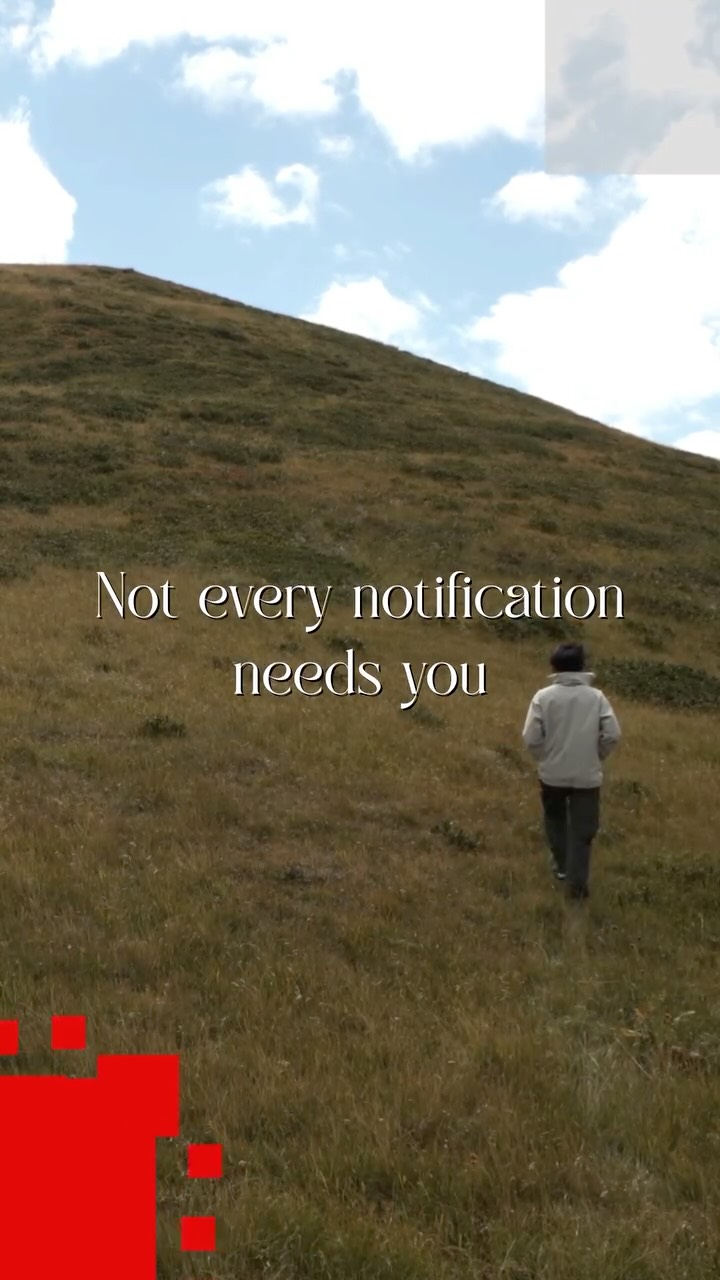 Virgin Connect Facebook ad: Not every notification needs you.