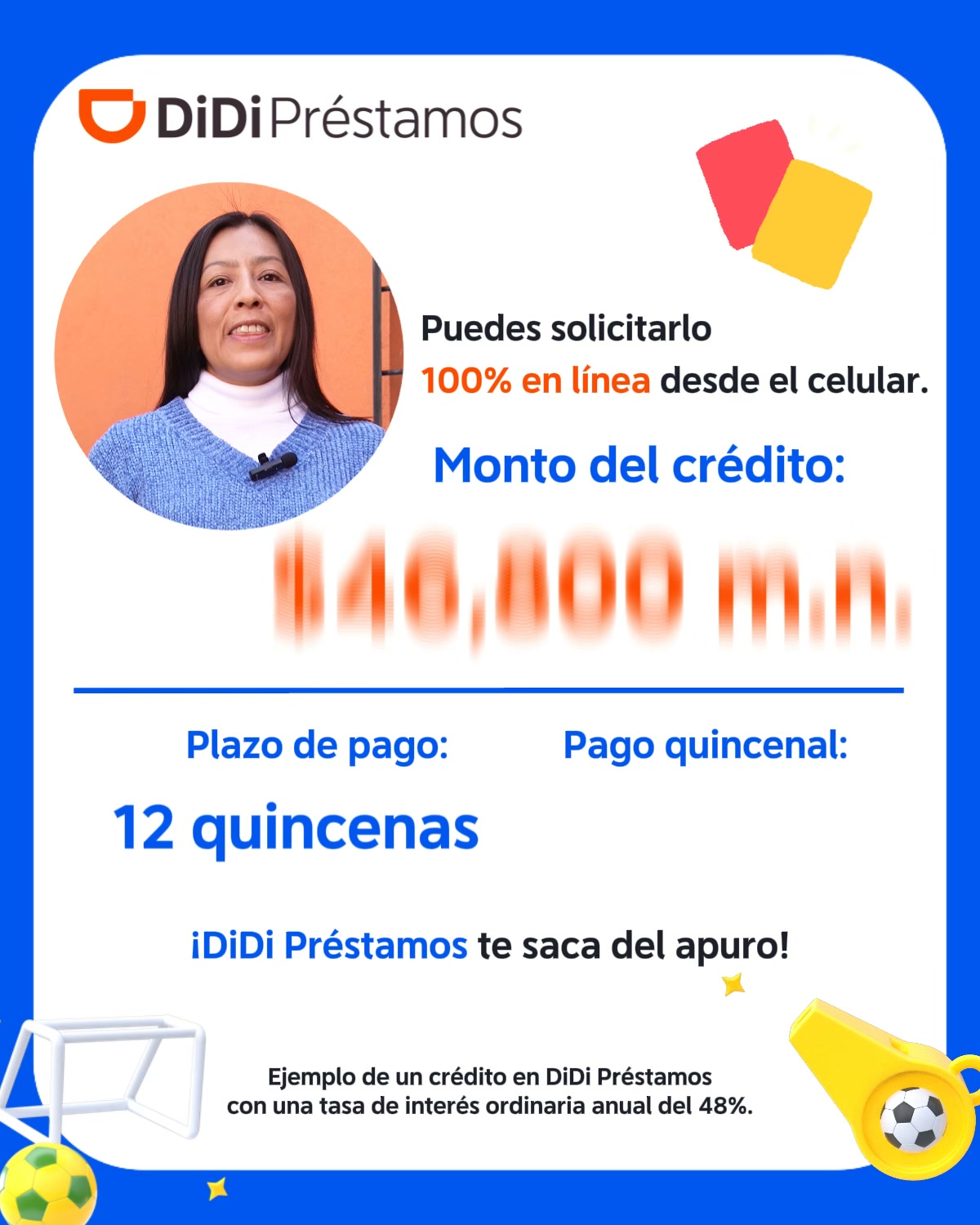DiDi Préstamos Facebook ad: Un dinero extra para urgencias