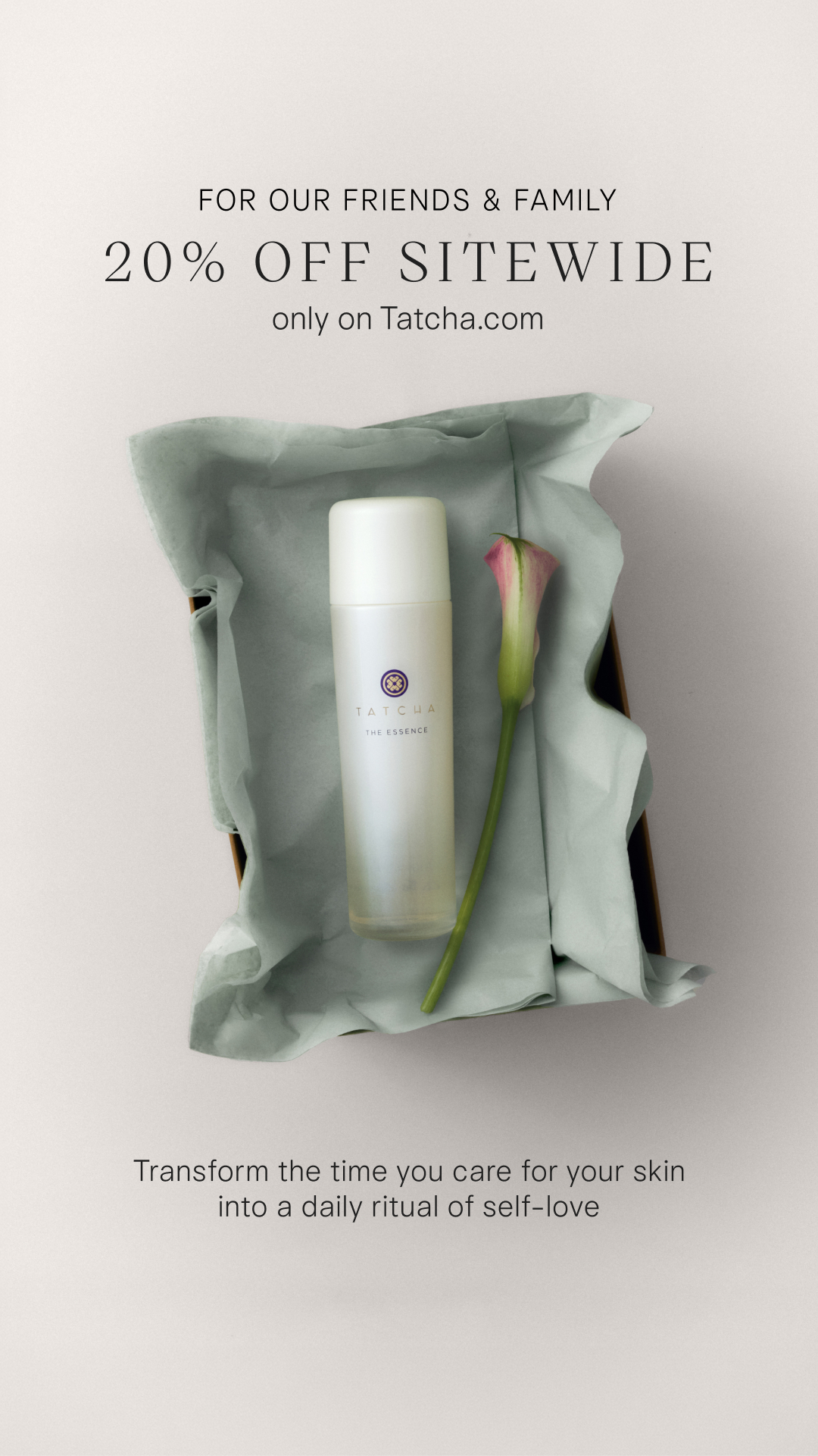 Tatcha Facebook ad