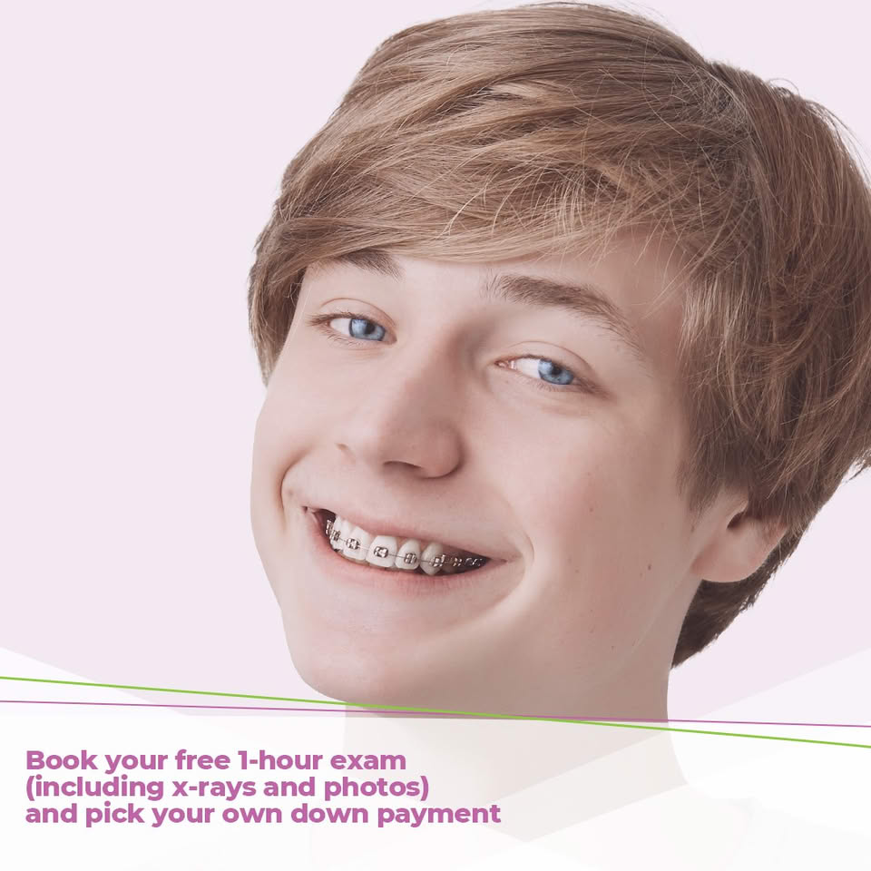 Harmony Smiles Orthodontics Facebook ad: Braces Mississauga