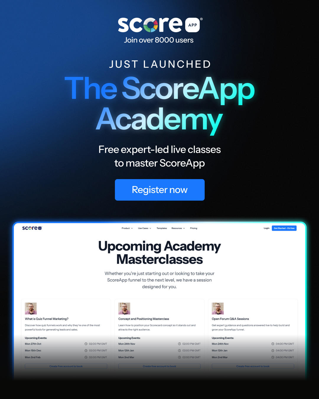 ScoreApp Facebook ad