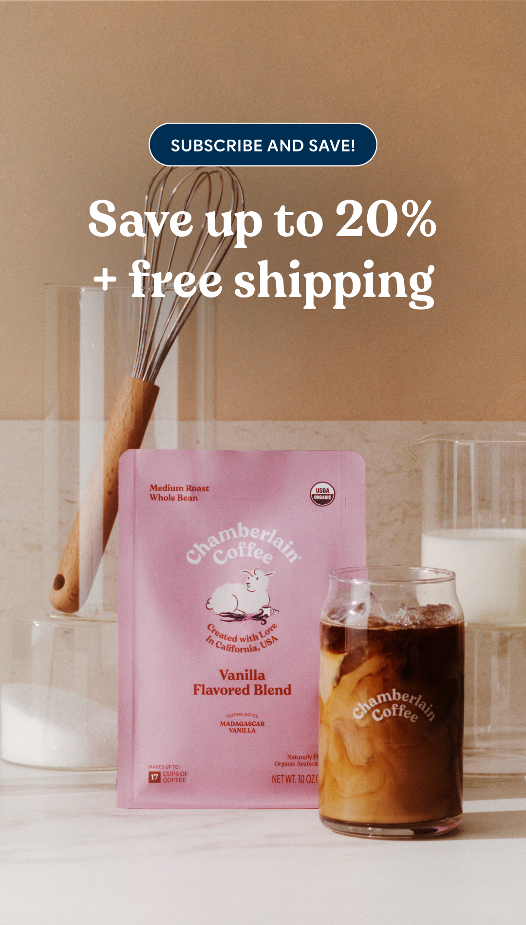Chamberlain Coffee Facebook ad
