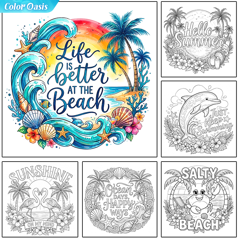 Color Oasis Facebook ad