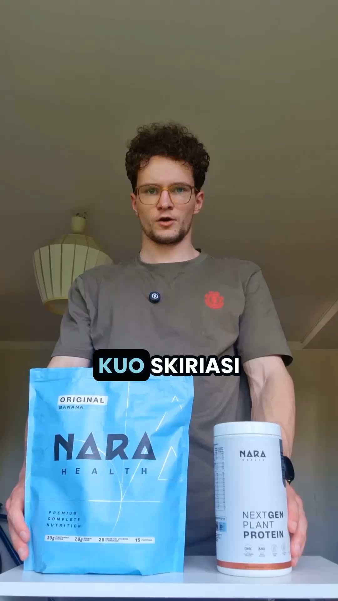NARA.health Facebook ad: Maisto kokteilis ar baltymai?