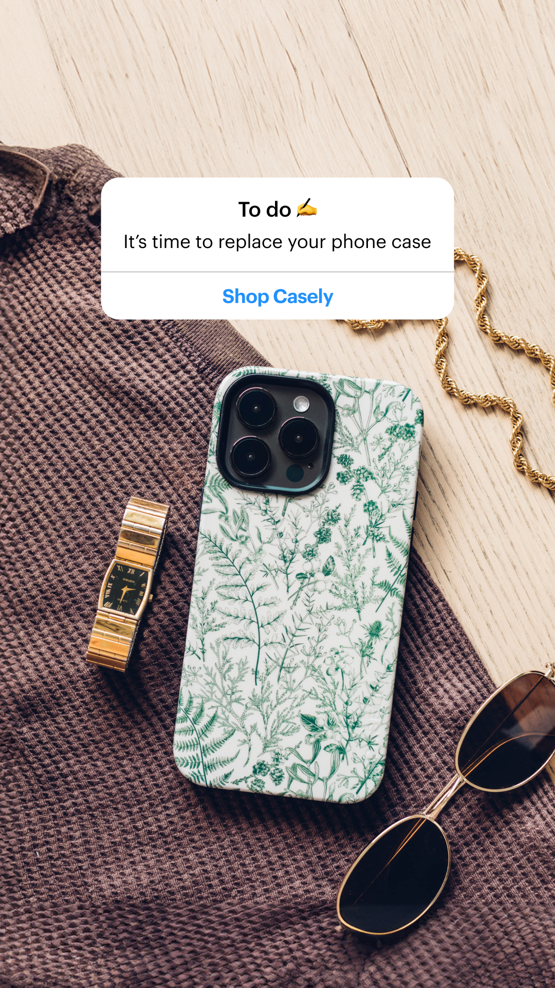 Casely Facebook ad