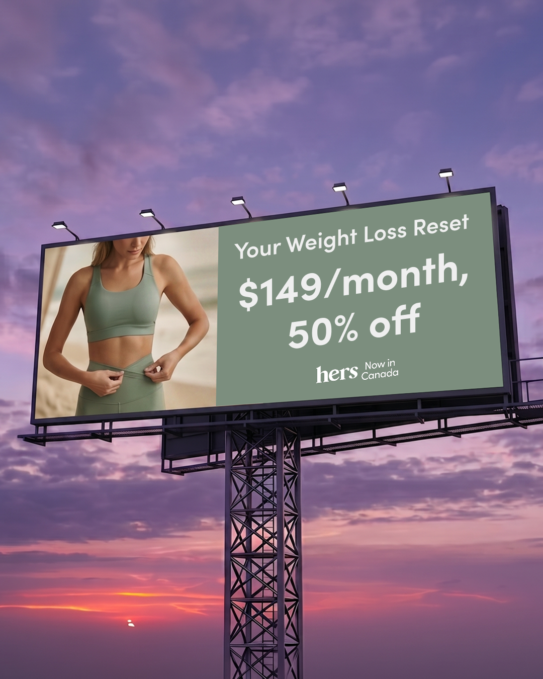Hers Facebook ad