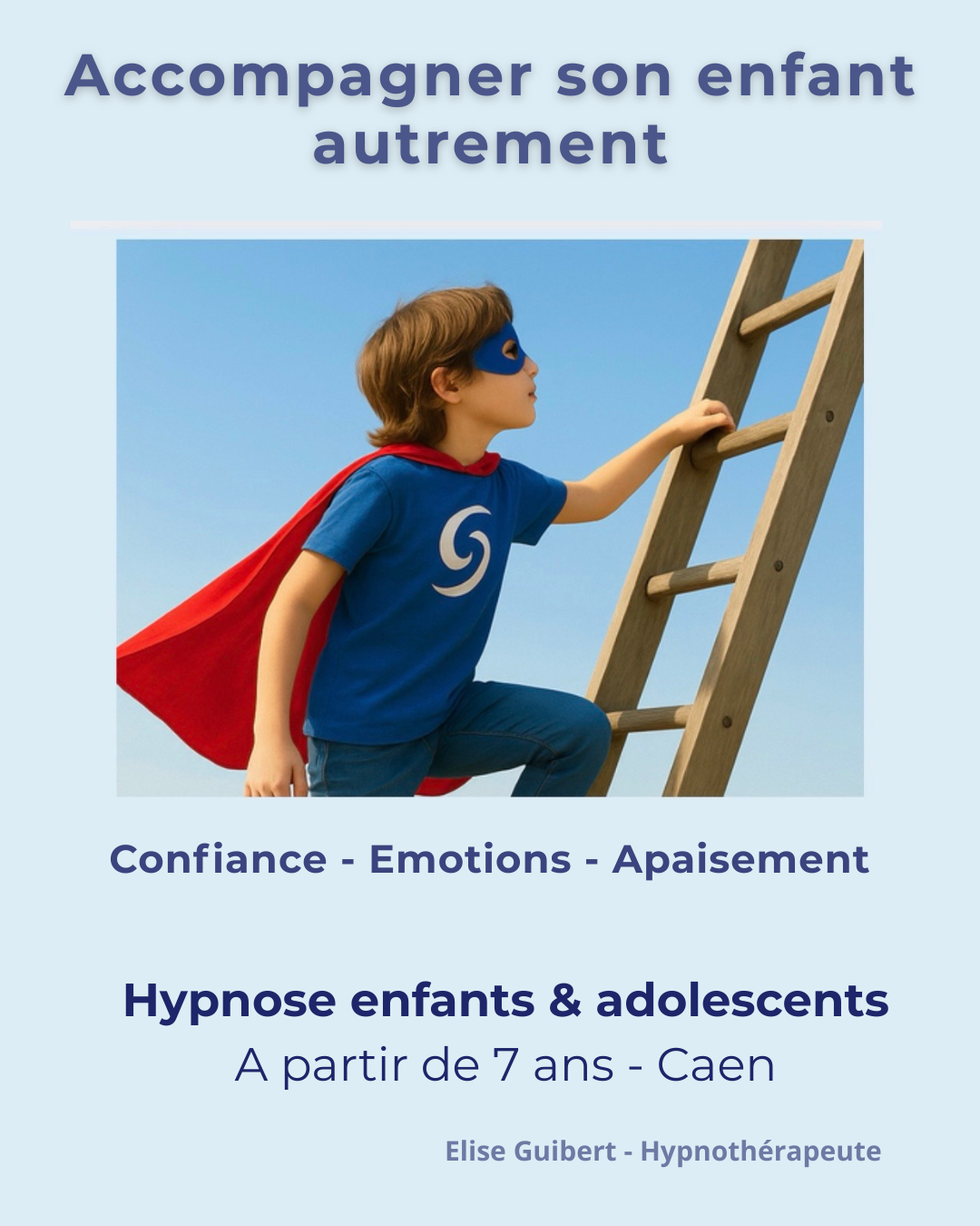 Hypnose Caen - Elise Guibert Facebook ad: Cabinet d’hypnotherapie pour adultes, enfants, adolescents.