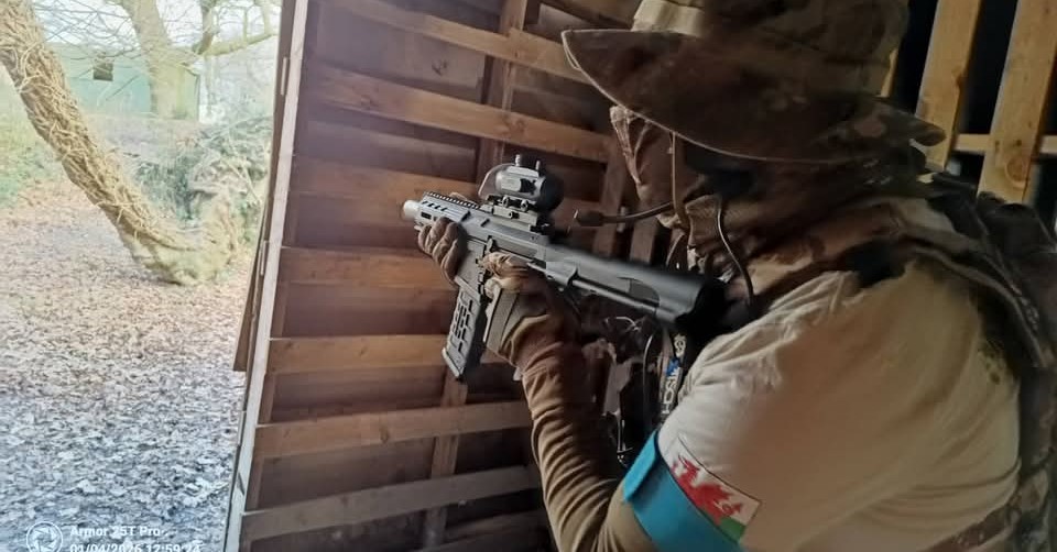 Airsoft Cardiff Facebook ad