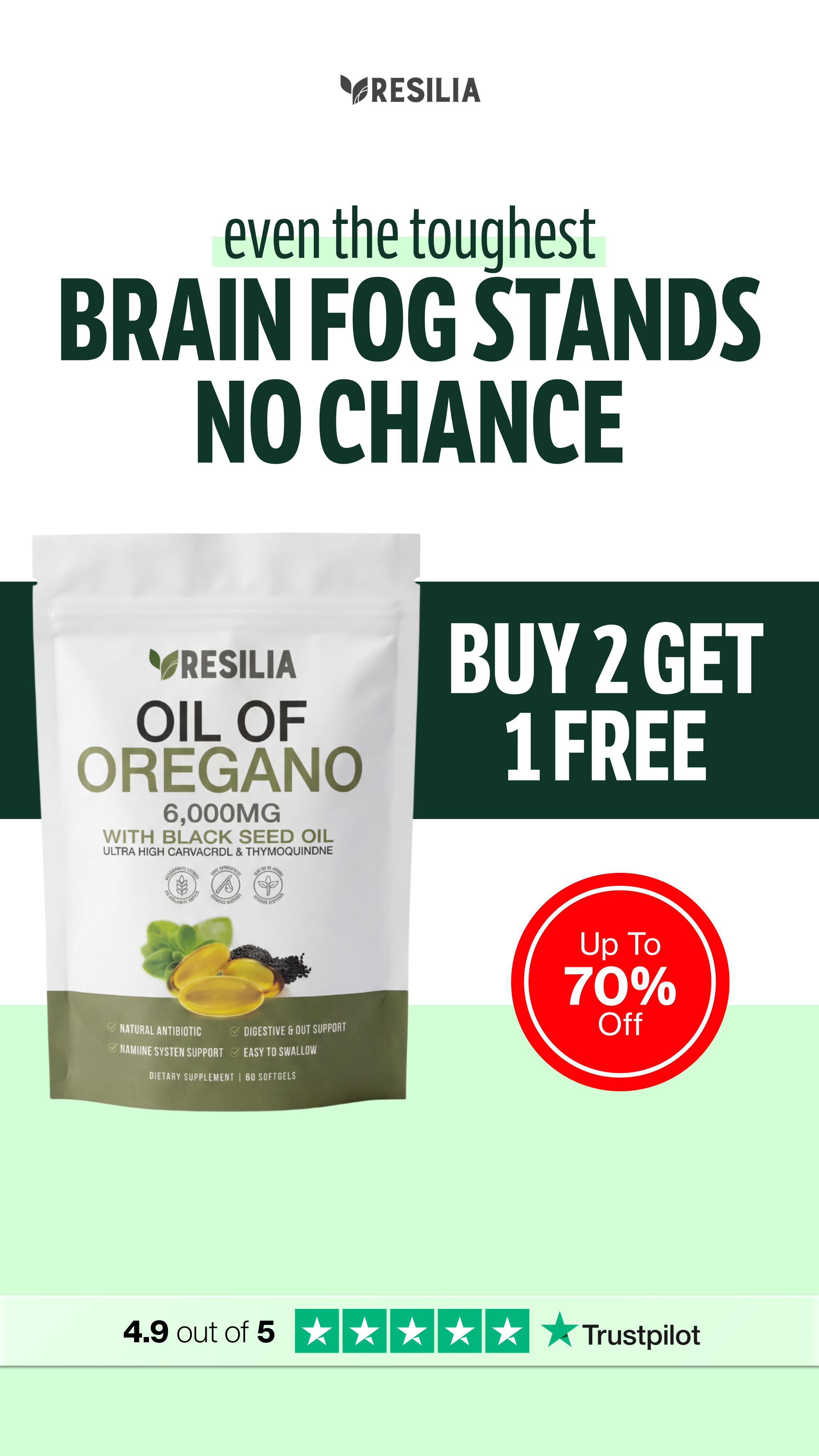 TryResilia Facebook ad