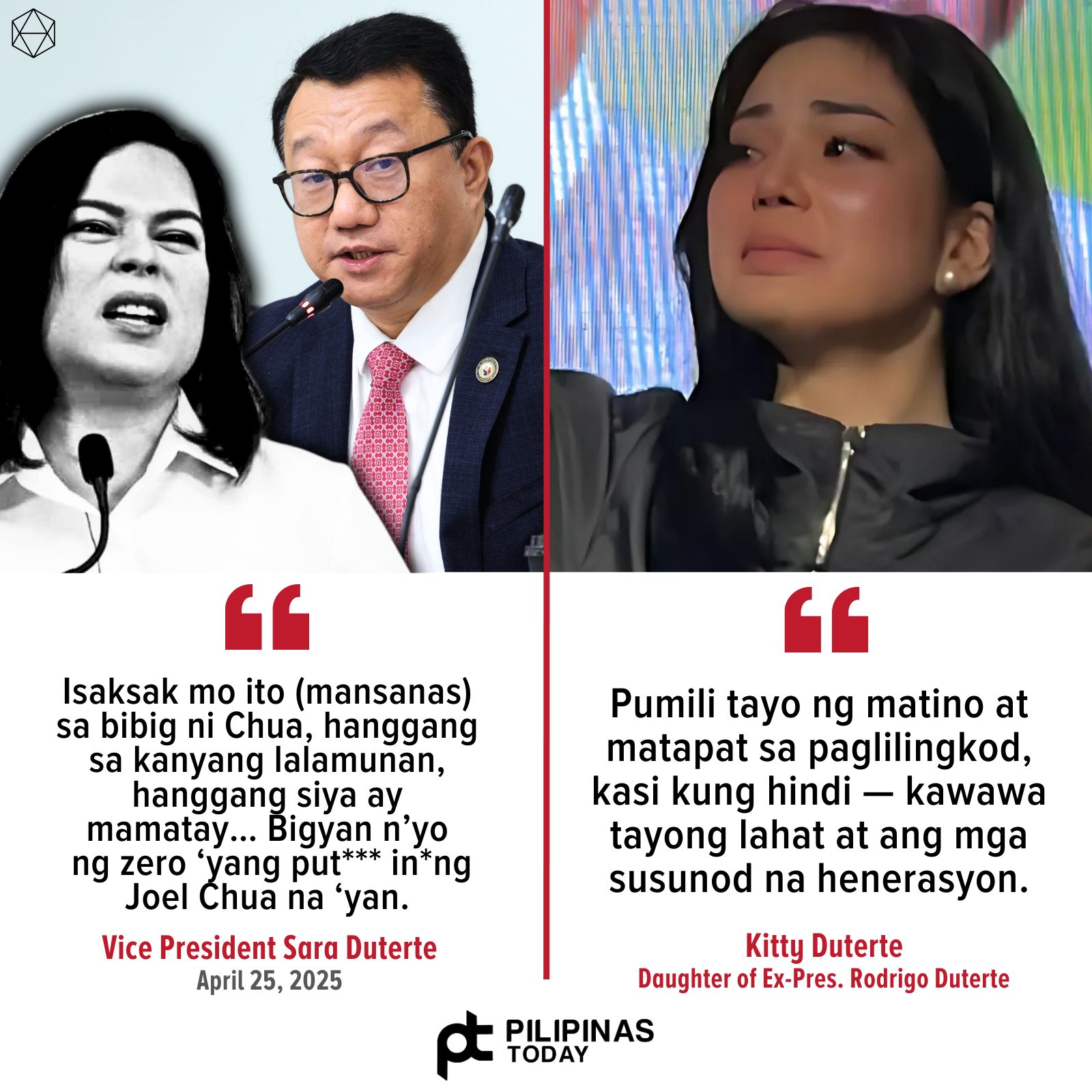Pilipinas Today Davao Facebook ad: Giawhag ni Veronica Kitty Duterte, igsoon ni Vice…