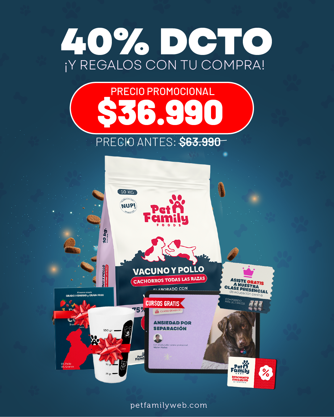 PetFamily Facebook ad