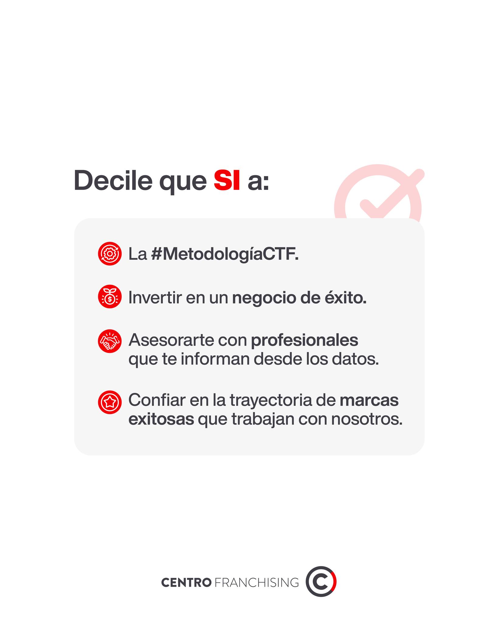 CENTROFRANCHISING Facebook ad: ¿Estás buscando oportunidades de inversión pero tenés dudas?