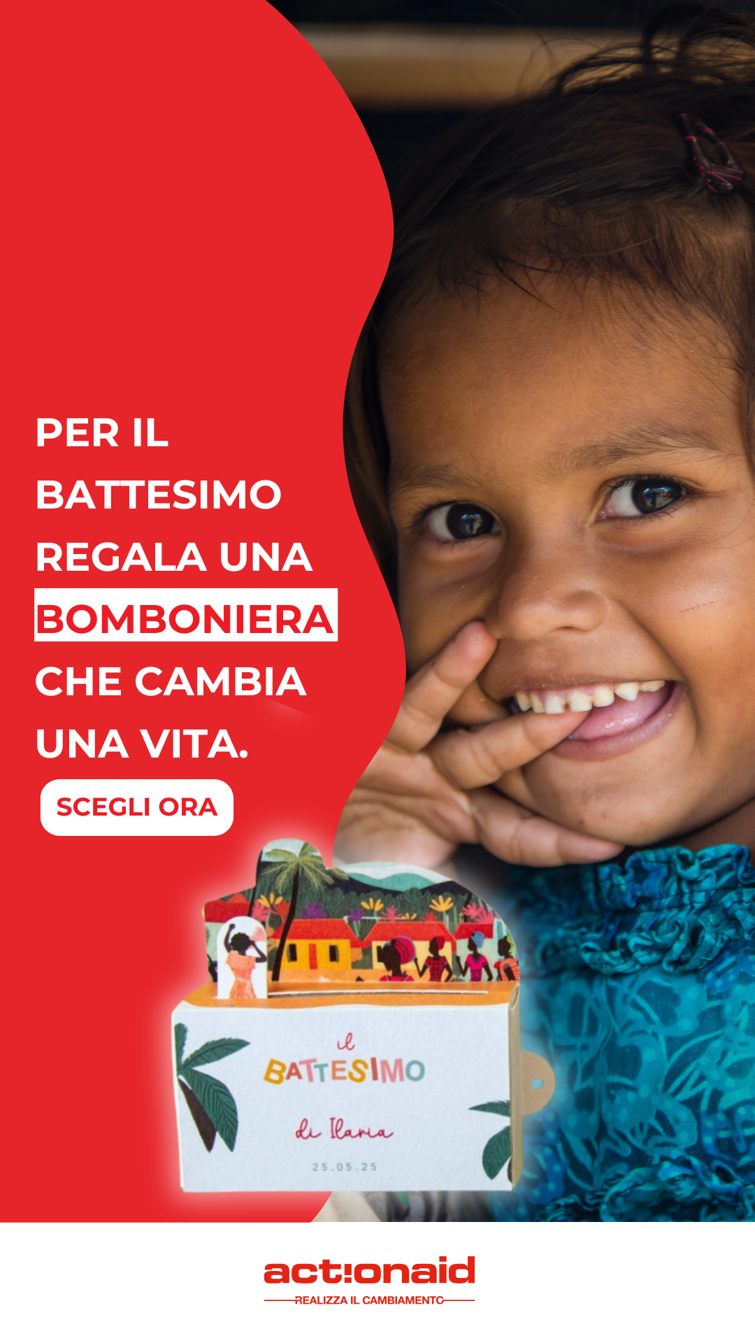 ActionAid Italia Facebook ad from Jun 15, 2026