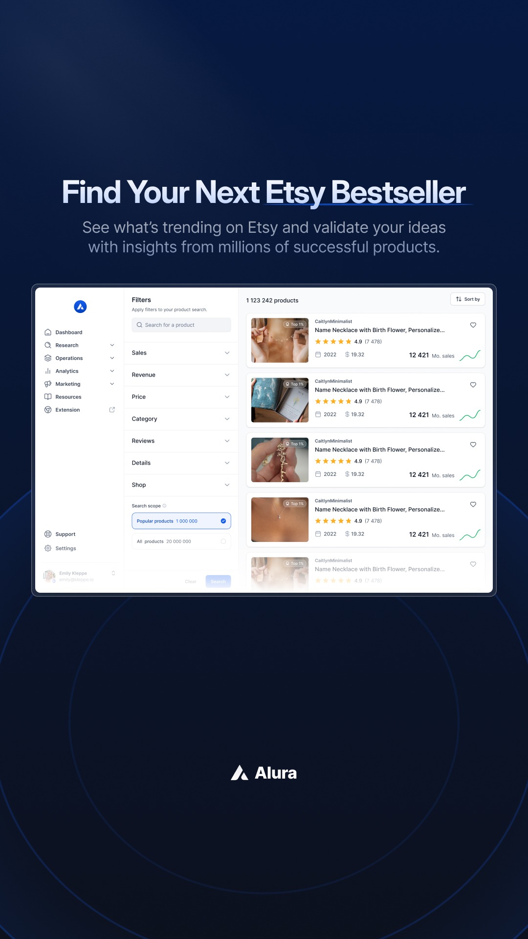 Alura.io Facebook ad from Jan 26, 2025