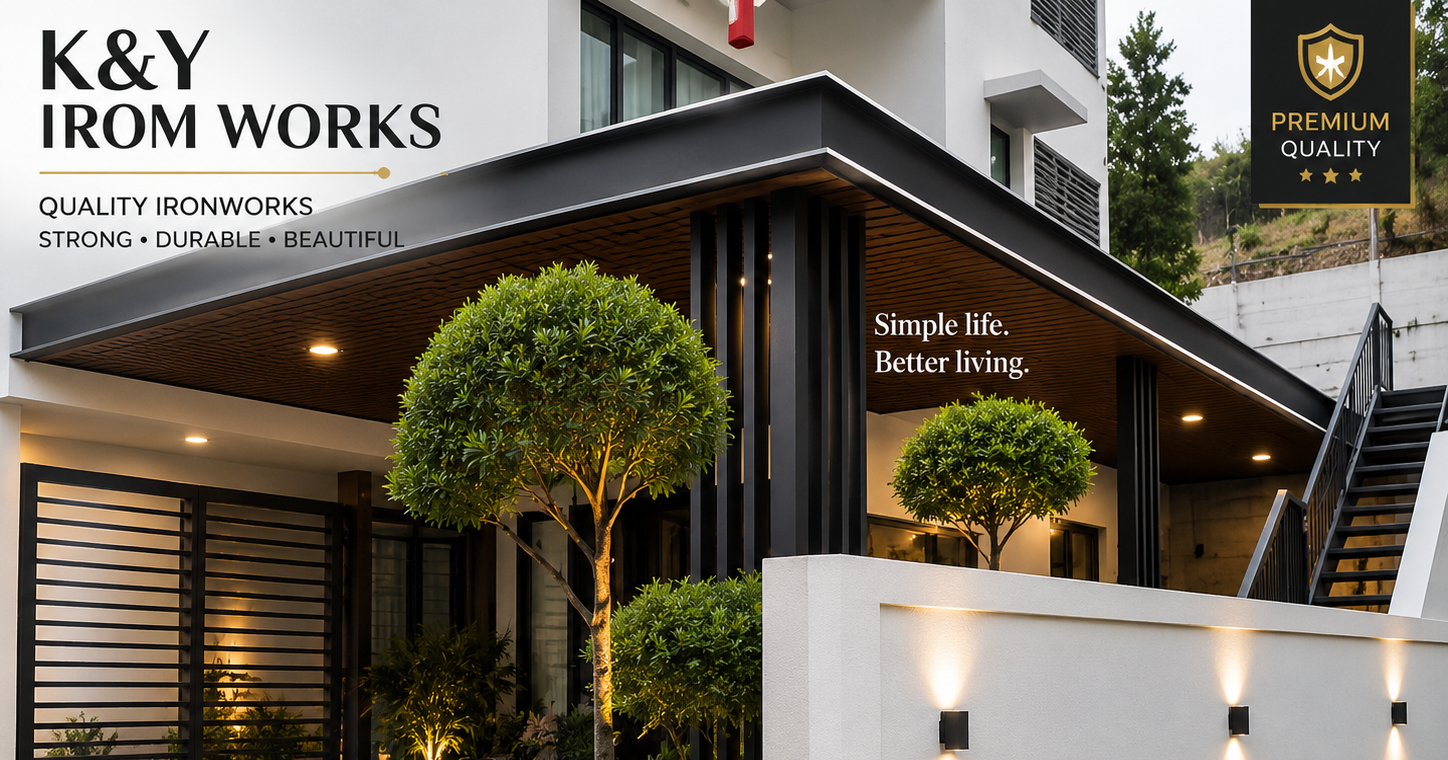 K&Y Iron Works HQ - Semenyih-KOH Facebook ad: Awning Aluminium Ceiling